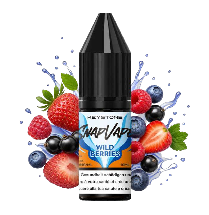 SnapVape E-Liquid Wild Berries, 10 ml mit 20 mg/ml Nikotin