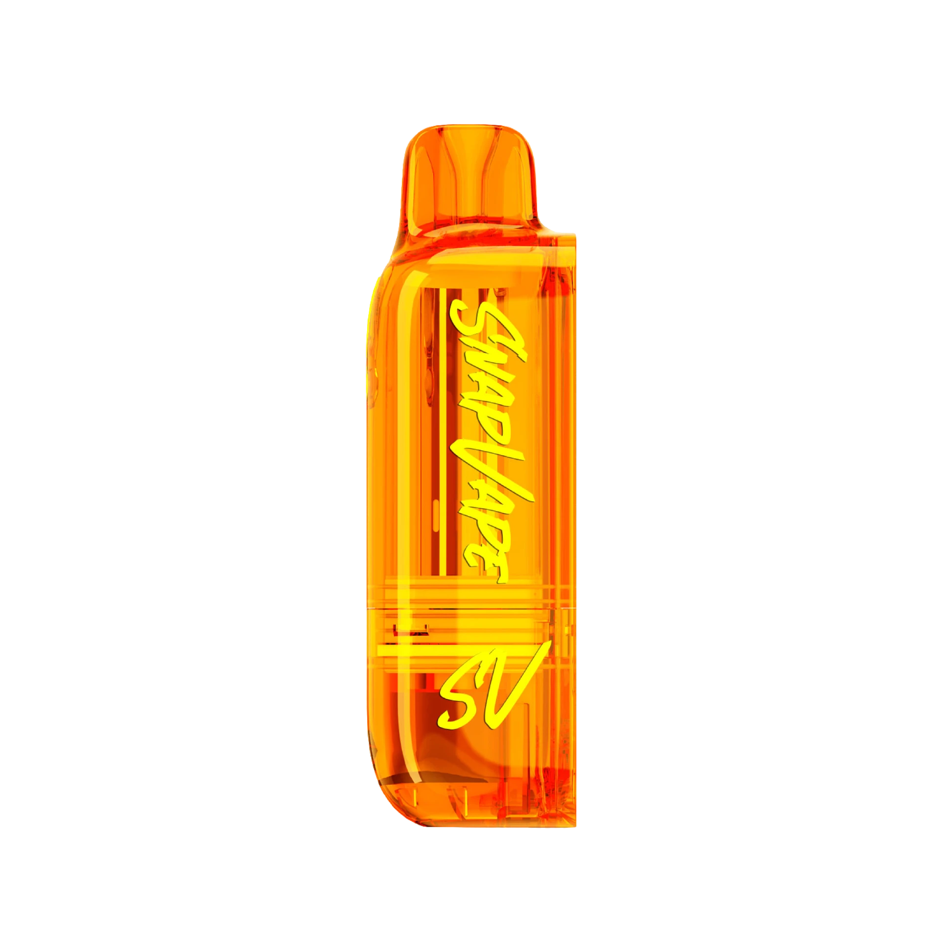 Orangefarbener nachfüllbarer SnapVape Pod mit 10 ml Füllvolumen