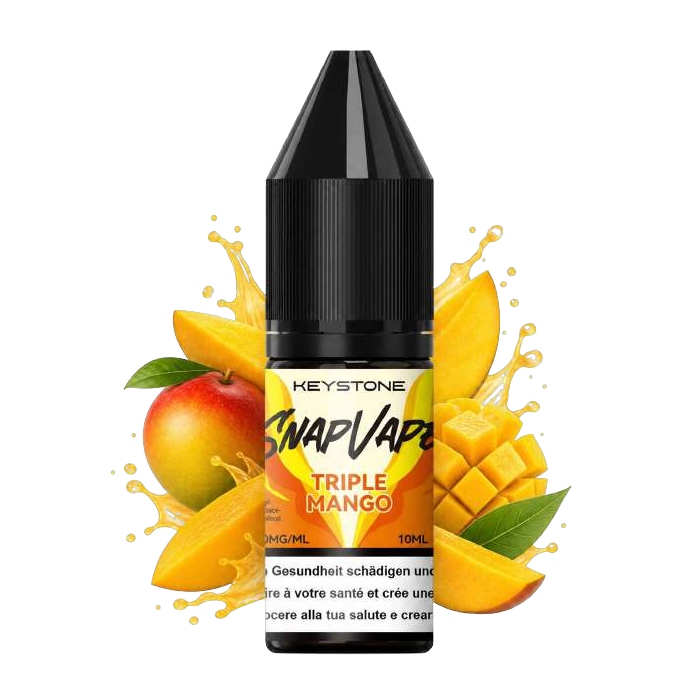 SnapVape E-Liquid Triple Mango, 10 ml mit 20 mg/ml Nikotin